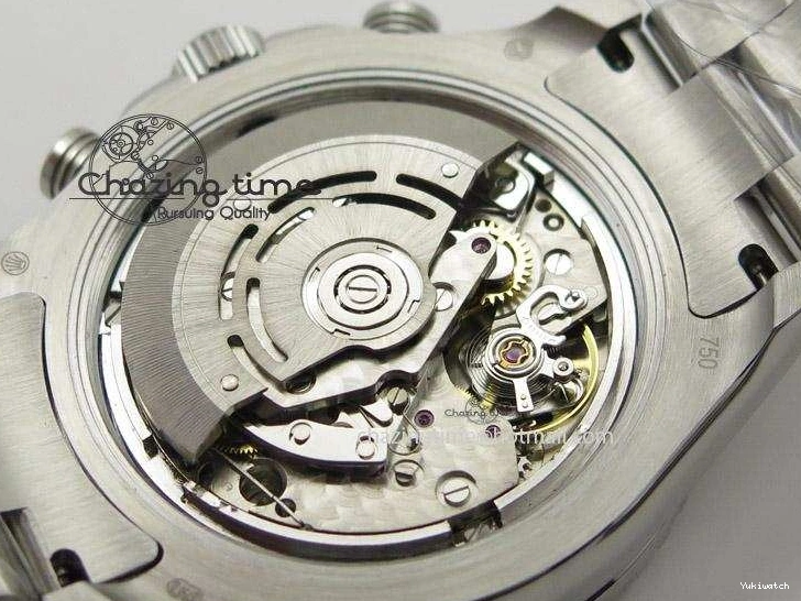 SS Dial A7750 on SS 116680 Bracelet YachtMaster II White 0423